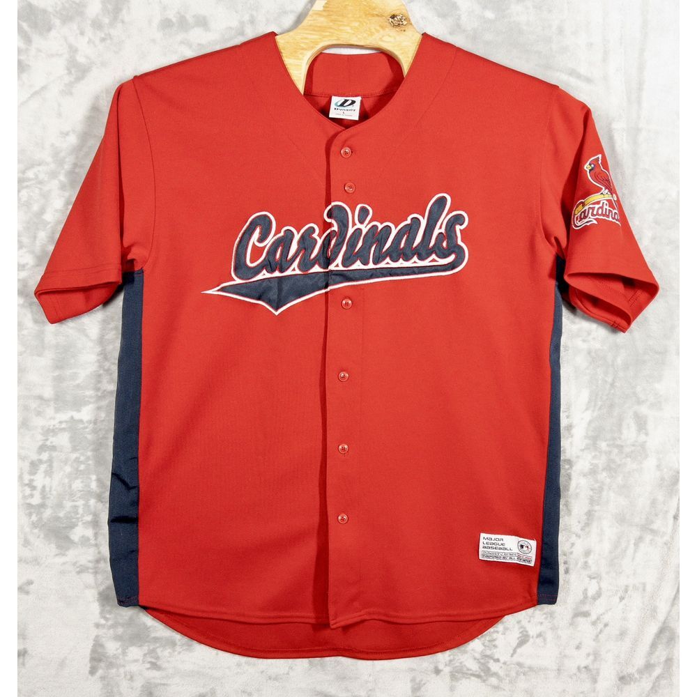 MLB Dynasty Series St Louis Cardinals Stitched Jersey Mens‎ Large